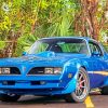 Blue 78 Firebird Trans Am Diamond Painting