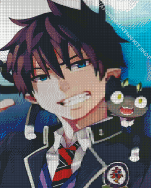 Blue Exorcist Rin Okumura Diamond Painting