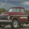 Brown Classic Chevy Diamond Painting