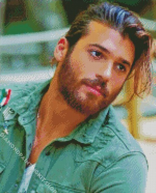 Can Yaman Diamond Painting