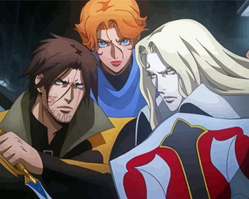 Castlevania Characters Diamond Painting