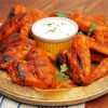 Chicken Wings With White Sauce Diamond Painting