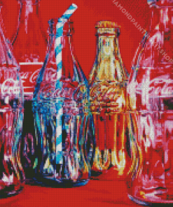 Coca Cola Bottles Diamond Painting