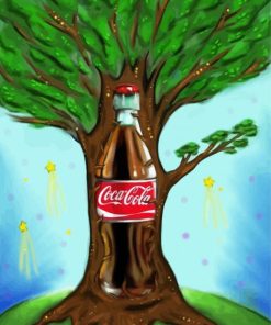 Coca Cola Tree Diamond Painting