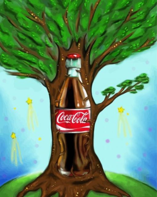 Coca Cola Tree Diamond Painting