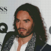 Comedian Russell Brand Diamond Painting