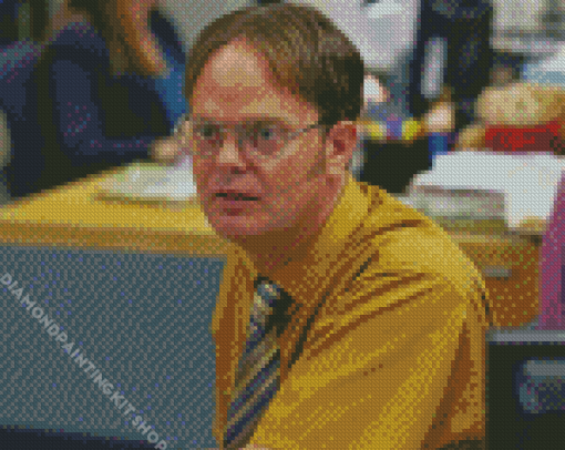 Cool Dwight Schrute Diamond Painting