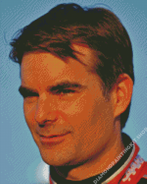 Cool Jeff Gordon Diamond Painting