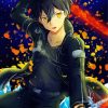 Cool Kirito Diamond Painting