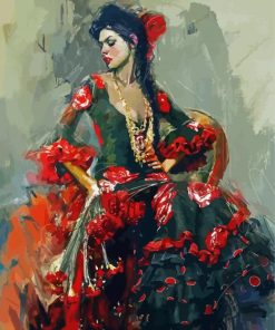 Cool Spanish Lady Diamond Painting