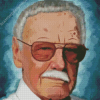 Cool Stan Lee Diamond Painting