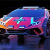 Cool Lamborgini Diamond Painting