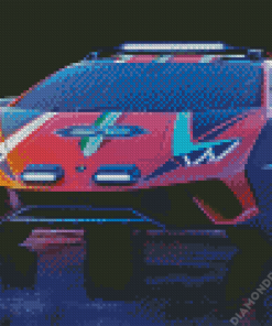 Cool Lamborgini Diamond Painting