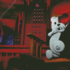 Creepy Monokuma Diamond Painting