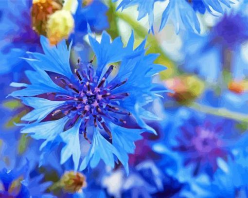 Cute Corn Flowers Diamond Painting