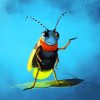 Cute Firefly Insect Diamond Painting