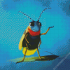 Cute Firefly Insect Diamond Painting