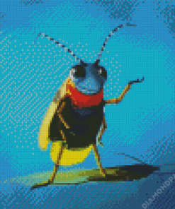 Cute Firefly Insect Diamond Painting