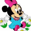 Cute Minnie Mouse Baby Diamond Painting