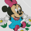 Cute Minnie Mouse Baby Diamond Painting