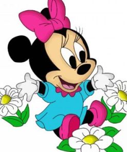 Cute Minnie Mouse Baby Diamond Painting