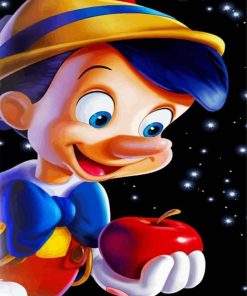 Cute Pinocchio Diamond Painting