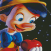 Cute Pinocchio Diamond Painting