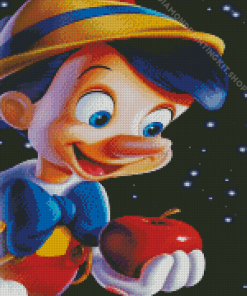 Cute Pinocchio Diamond Painting