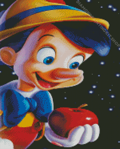 Cute Pinocchio Diamond Painting