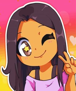 Cute Aphmau Diamond Painting