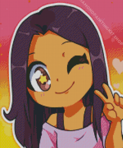 Cute Aphmau Diamond Painting