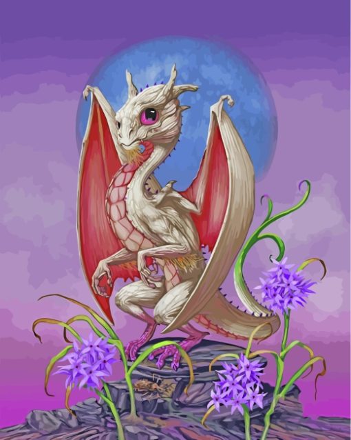 Cute Dragon Diamond Painting