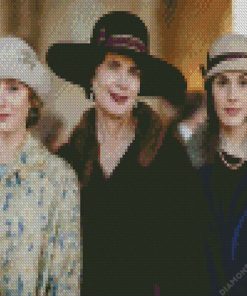 Downton Abbey Characters Diamond Painting