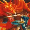 Dungeons Dragons Video Game Diamond Painting