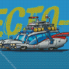 Ecto 1 Art Diamond Painting