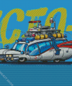 Ecto 1 Art Diamond Painting