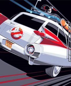 Ecto 1 Diamond Painting