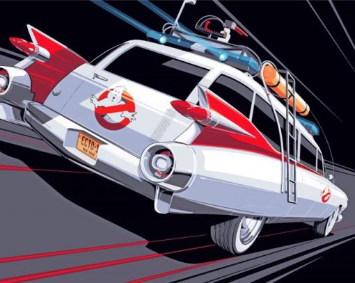 Ecto 1 Diamond Painting