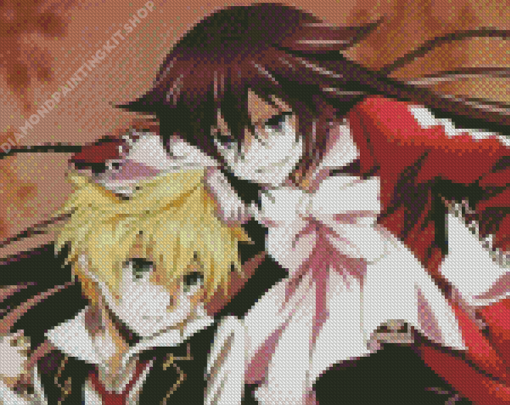 Aestehtic Pandora Hearts Diamond Painting