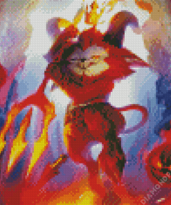 Evil Teemo Diamond Painting