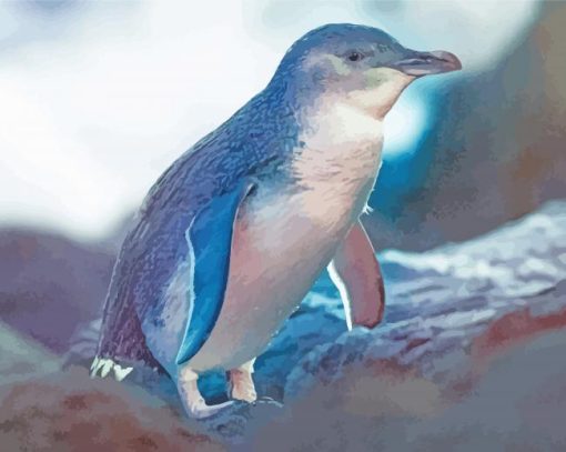 Fairy Penguin Diamond Painting