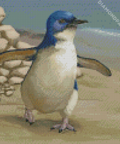 Fairy Penguin Art Diamond Painting