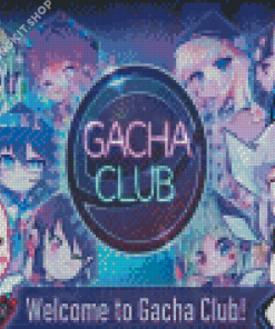 Gacha Club Life Game Diamond Painting