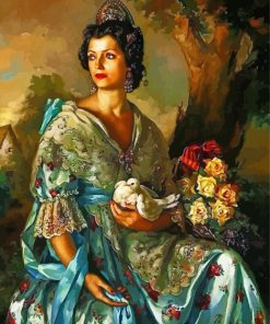 Gorgeous Spanish Lady Diamond Painting