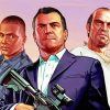 Grand Theft Auto Game Characters Diamond Painting