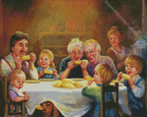 Happy Family Dianne Dengel Diamond Painting