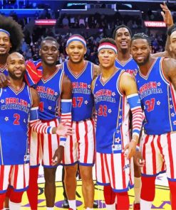 Harlem Globetrotters Players Diamond Painting