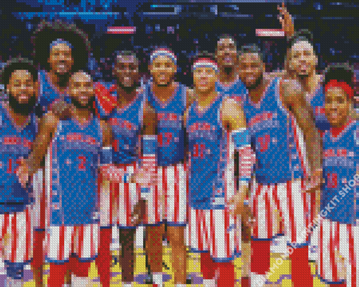 Harlem Globetrotters Players Diamond Painting