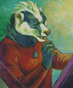 Honey Badger Diamond Painting