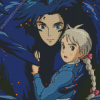 Howls Moving Castle Ghibli Diamond Painting